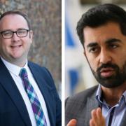 MSP Paul O'Kane, left, says 'the disasters' Humza Yousaf, right, 'failed to get a grip on' as Health Secretary look like they're 'only going to worsen'