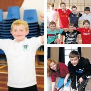When our photographer snapped pupils taking part in Active Schools fun