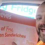 'Happy': Man who camped outside Barrhead's Popeyes wins chicken sandwiches for a year