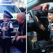 'Buzzing': Barrhead cops turn young lads dream into reality