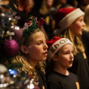 Children at the Spirit of Christmas concert 2022