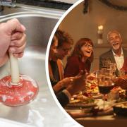 Have you ever had a drain blockage disaster after cooking Christmas dinner?