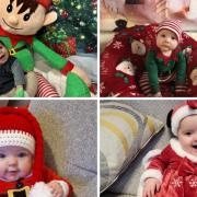 All smiles for Santa: Barrhead babies celebrating their first Christmas