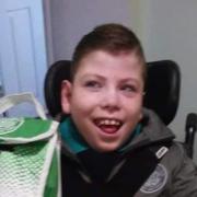 Celtic fanatic Jamie McMaster, 14,