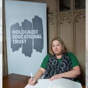 MP Kirsten Oswald has signed the Holocaust Educational Trust’s Book of Commitment