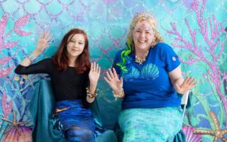 'Amazing': 'Real life' mermaids visit Silverburn in aid of good cause