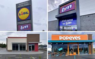 Several stores have already opened in the new retail park