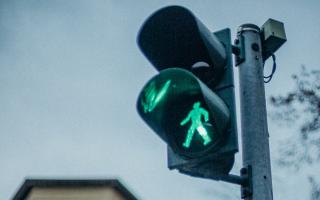 Green light for pedestrians
